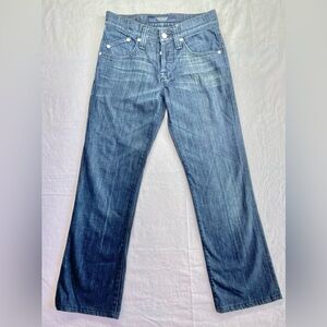Fancy Rock & Republic Distressed Classic Blue Denim Mens Jeans 29”